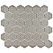 Hudson Due 2" Hex Lavender 10-7/8" x 12-5/8" Porcelain Mosaic Tile -10 Sheets Per Case -9.7 Sq. Ft.