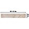 Bois Natural 6" x 35-1/2"Porcelain Floor/Wall Tile - 8 Tiles Per Case - 12.16 Sq. Ft.