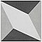Twenties Diamond Mini 4"  x 4" Ceramic Tile - Per Case of 81 - 9.72 Square Feet