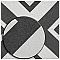 Twenties Vertex  Mini 4"  x 4" Ceramic Tile - Per Case of 81 - 9.72 Square Feet