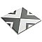 Twenties Vertex  Mini 4"  x 4" Ceramic Tile - Per Case of 81 - 9.72 Square Feet