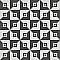 Twenties Vertex  Mini 4"  x 4" Ceramic Tile - Per Case of 81 - 9.72 Square Feet