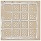 Twenties Vertex  Mini 4"  x 4" Ceramic Tile - Per Case of 81 - 9.72 Square Feet