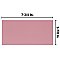 Projectos Blush Pink 3-7/8"x 7-3/4" Ceramic Tile - Per Case of 50 Pieces - 11 Sq. Ft.