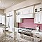 Projectos Blush Pink 3-7/8"x 7-3/4" Ceramic Tile - Per Case of 50 Pieces - 11 Sq. Ft.