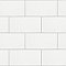 Projectos Neve White Matte 3-7/8" x 7-3/4" Ceramic Tile - Sold Per Case of 50 - 11.46 Square Feet