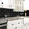 Projectos Preto Black Matte 3-7/8" x 7-3/4" Ceramic Tile - Sold Per Case of 50 - 11.46 Square Feet