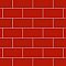 Projectos Vermelho Red Matte 3-7/8" x 7-3/4" Ceramic Tile - Sold Per Case of 50 - 11.46 Square Feet