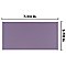 Projectos Violet Purple Matte 3-7/8" x 7-3/4" Ceramic Tile - Sold Per Case of 50 - 11.46 Square Feet