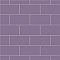 Projectos Violet Purple Matte 3-7/8" x 7-3/4" Ceramic Tile - Sold Per Case of 50 - 11.46 Square Feet