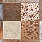 True 7-3/4" x 7-3/4" Ceramic Floor & Wall Tile - 25 Tiles Per Case - 10.75 Sq. Ft.