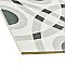 Twenties Vintage Circle 7-3/4" x 7-3/4" Ceramic Tile - Sold Per Case of 25 - .11.11 Square Feet Per Case