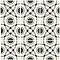 Twenties Vintage Circle 7-3/4" x 7-3/4" Ceramic Tile - Sold Per Case of 25 - .11.11 Square Feet Per Case