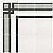Twenties Vintage Frame 7-3/4" x 7-3/4" Ceramic Tile - Sold Per Case of 25 - .11.11 Square Feet Per Case