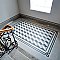 Twenties Vintage Grey 7-3/4" x 7-3/4" Ceramic Tile - Sold Per Case of 25 - .11.11 Square Feet Per Case