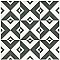 Twenties Vintage Vertex 7-3/4" x 7-3/4" Ceramic Tile - Sold Per Case of 25 - .11.11 Square Feet Per Case