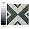 Twenties Vintage Vertex 7-3/4" x 7-3/4" Ceramic Tile - Sold Per Case of 25 - .11.11 Square Feet Per Case
