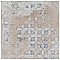 Antigua Deco Beige 13" x 13" Porcelain Floor & Wall Tile - Sold Per Case of 9 - 10.8 Sq. Ft.