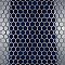 Tribeca 2" Hex Glossy Cobalt Blue Porcelain Mosaic Tile - Sold Per Case of 10 Sheets - 9.96 Square Feet Per Case
