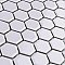 Metro 1" Hex Glossy Lavender 11-7/8" x 10-1/4" Porcelain Mosaic Tile - Sold Per Case of 10 - 8.7 Square Feet