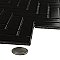 Metro Brick Herringbone Matte Black 10-5/8" x 12-1/2" Porcelain - Sold Per Case of 10 - 9.4 Square Feet