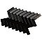 Metro Brick Herringbone Matte Black 10-5/8" x 12-1/2" Porcelain - Sold Per Case of 10 - 9.4 Square Feet