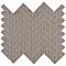 Metro Brick Herringbone Matte Black 10-5/8" x 12-1/2" Porcelain - Sold Per Case of 10 - 9.4 Square Feet
