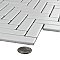 Metro Brick Herringbone Matte White 10-5/8" x 12-1/2" Porcelain - Sold Per Case of 10 - 9.4 Square Feet