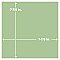 Monocolor Musgo 7-7/8" x 7-7/8" Ceramic Floor and Wall Tile - 25 Tiles Per Case - 11.25 Square Feet