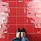 Monocolor Premium Rojo Volcan 7-7/8" x 7-7/8" Ceramic Floor and Wall Tile - 25 Tiles Per Case - 11.25 Square Feet