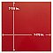 Monocolor Premium Rojo Volcan 7-7/8" x 7-7/8" Ceramic Floor and Wall Tile - 25 Tiles Per Case - 11.25 Square Feet