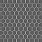 Metro Glossy 2" HexGray Porcelain Mosaic Tile - Sold Per Case of 10 - 8.20 square feet