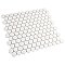 Gotham 1" Hex Unglazed Porcelain Tile - Off-White - Per Case of 10 Sheets - 8.56 Square Feet