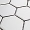 Metro 2" Hex Matte White Porcelain Mosaic - Per Case of 10 - 9.96 Square Feet