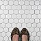 Metro 2" Hex Matte White Porcelain Mosaic - Per Case of 10 - 9.96 Square Feet