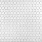 Metro 2" Hex Matte White Porcelain Mosaic - Per Case of 10 - 9.96 Square Feet