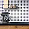 Metro Octagon M White w/Cobalt Dot 11-1/2" x 11-1/2" Porcelain Mosaic Tile - Sold Per Case of 10 - 9.4 Sq. Ft.