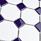 Metro Octagon M White w/Cobalt Dot 11-1/2" x 11-1/2" Porcelain Mosaic Tile - Sold Per Case of 10 - 9.4 Sq. Ft.