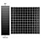 Metro 1" Square Matte Black 10-3/4 x 11-3/4 Porcelain Mosaic Tile - Sold Per Case of 10 - 9.0 Sq. Ft.