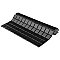 Metro 1" Square Matte Black 10-3/4 x 11-3/4 Porcelain Mosaic Tile - Sold Per Case of 10 - 9.0 Sq. Ft.