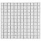 Metro 1" Square Matte Black 10-3/4 x 11-3/4 Porcelain Mosaic Tile - Sold Per Case of 10 - 9.0 Sq. Ft.