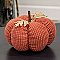 Burnt Orange Waffle Weave Pumpkin