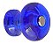 Cobalt Blue Smooth Glass Knob - 1-1/8" - Front Mounted