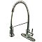 Gourmetier GSY8881DL Concord Single-Handle Pre-Rinse Kitchen Faucet, Polished Chrome
