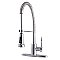 Gourmetier GSY8881NKL Nustudio Single-Handle Pre-Rinse Kitchen Faucet, Polished Chrome