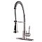Gourmetier GSY8888NKL Nustudio Single-Handle Pre-Rinse Kitchen Faucet, Brushed Nickel