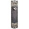 St. Cloud Doorplate Antique Brass