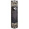 St. Cloud Doorplate Antique Brass