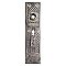 Cushion Doorplate Antique Nickel