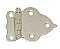 Offset Cabinet Hinge, Nickel